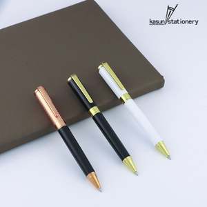 Bolígrafo Clásico de Alta Calidad Estilo MB para Diseño de Tiendas Especiales, Bolígrafos Metálicos Pesados en Oro Rosa - Product Image 4