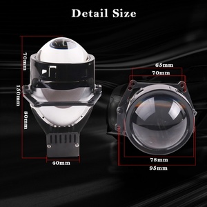 3' V6 Bi LED <b>Projector</b> Lens for Cars Motorcycles 58w 5500K Auto <b>Lighting</b> Aftermarket Led Headlight Auto <b>Lighting</b> Free Shipping - Product Image 4