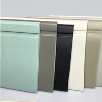 Plinthe flexible en PVC en caoutchouc et vinyle personnalisée utilisation au sol avec étiquette à bas prix