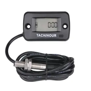 Kecil Mesin Hour Meter Tachometer Induksi Magnetik Kelautan ATV Motorcycle Snowmobile motor hour meter