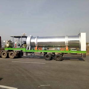 Fabricant de centrales de mélange d'asphalte mobiles 120TPH - Product Image 6