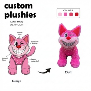 Peluches personnalisées en coton PP avec logo, jouets en peluche, poupées en peluche anime chibi avec cheveux gris et robe traditionnelle, cadeau d'anniversaire - Product Image 3