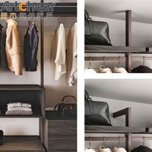 Meubles de chambre à coucher Foshan pour chambre king-size, design italien, avec portes coulissantes, pour villa et appartement - Product Image 6