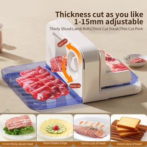 Affettatrice di nuovo Design per <span class=keywords><strong>carne</strong></span> 170w cucina per uso domestico macchina affettatrice elettrica per <span class=keywords><strong>carne</strong></span> - Product Image 4