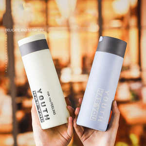<span class=keywords><strong>Bouteille</strong></span> d'eau en verre créative, résistante à la chaleur, avec logo personnalisé, 377 ml, portable, pour les voyages et les affaires, vente en gros - Product Image 2