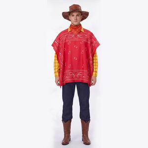 Disfraz de Woody de Vanguardia para Hombre Adulto, Traje de Cosplay de Película con Capa, Pantalones y Top, Disney Toy Story 5 - Product Image 2