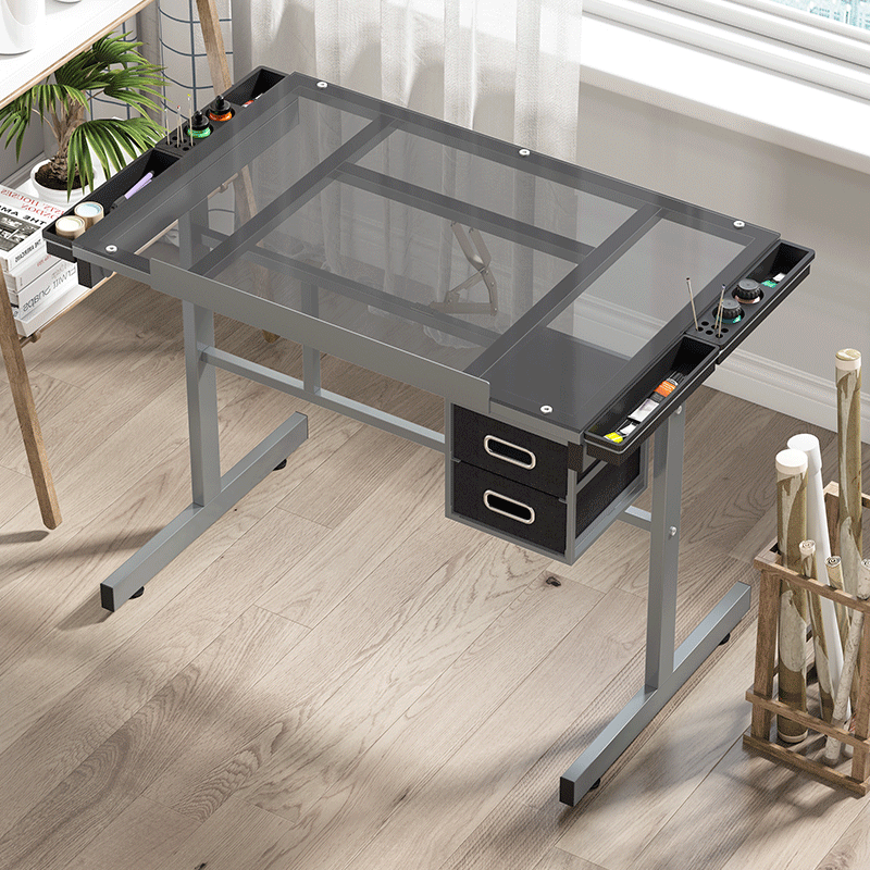 Tableau simple en verre de dessin (Tableau simple)