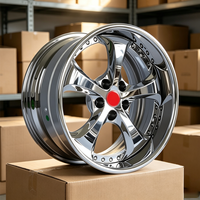 Rines Forjados para Automóvil 5x114 5x120 5x130 6x139.7 18 19 20 24 25 26 Pulgadas Cromados Personalizados para bmw benz honda