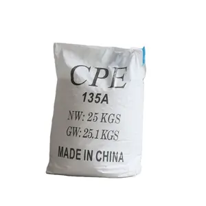 氯化聚乙烯CPE 135A作为PVC塑料制品橡胶制品的改性剂