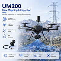 Antenne GNSS RTK haute précision, gain 2,5 dBi, protection IP65, multibandes GPS BDS GLONASS Galileo pour système de cartographie par drone UAV