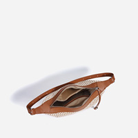 Nouveau Sac à Bandoulière Rétro Tendance 2025 pour Femme en Cuir Véritable, Sangle Unique, Doublure Polyester, Fermeture Éclair, Toutes Saisons