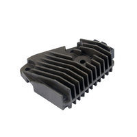 Radiateur en aluminium moulé sous pression de haute qualité, usinage CNC personnalisé, sablage, dissipateur thermique, à bon prix