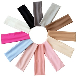 Meilleures ventes transfrontalières : <span class=keywords><strong>Bandeau</strong></span> pour femme fait main, côtelé à carreaux, large, absorbant la transpiration, pour le <span class=keywords><strong>sport</strong></span> et le yoga - Product Image 5