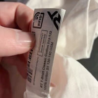 Tissu tissé longue portée Rfid Uhf Nylon étiquette de vêtements résistant à la chaleur lavable étiquette de blanchisserie pour la gestion des vêtements