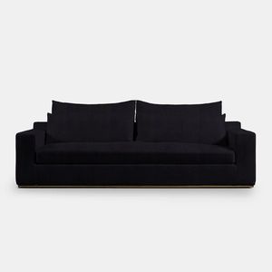 Sofá Moderno de Lujo para Sala de Estar, 3 Plazas, Tapizado en Tela, Estilo Relajante para Interiores - Product Image 3