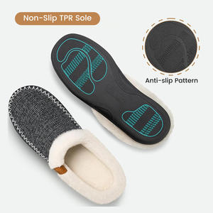 Le pantofole <span class=keywords><strong>da</strong></span> <span class=keywords><strong>uomo</strong></span> scivolano su mocassino <span class=keywords><strong>da</strong></span> esterno calde e sfocate e comode <span class=keywords><strong>scarpe</strong></span> <span class=keywords><strong>da</strong></span> <span class=keywords><strong>casa</strong></span> soffice ampio mocassino pantofole per la <span class=keywords><strong>casa</strong></span> - Product Image 4