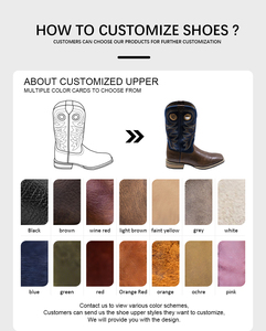 Wholesale Custom West <strong>Cowboy</strong> <strong>Boots</strong> Fashion Popular <strong>Cowboy</strong> <strong>Boot</strong> <strong>Planter</strong> Goodyear Welt Chunky Heel Square Toe Men's <strong>Cowboy</strong> <strong>Boots</strong> - Product Image 4