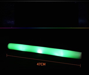 <b>Glow</b> <b>Sticks</b> for <b>Wedding</b> Birthday Colorful 3 Flashing LED Light Foam <b>Stick</b> LED Party Supplies with 3 Batteries No Logo - Product Image 2