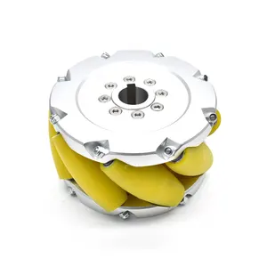 Roda Mecanum industri pekerjaan berat 1500kg 10 inci 254mm kapasitas beban kualitas tinggi 68KG NM254A roda Mecanum