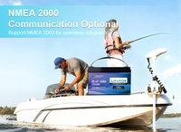Batería de Litio Marina de Ciclo Profundo NMEA 2000, Impermeable IP67, 12V-96V, 50Ah, 60Ah, 100Ah, 105Ah, 150Ah, 200Ah, para Embarcaciones Eléctricas