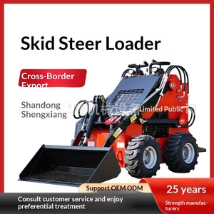 Minicargadora Compacta Tipo Carro para Comercio Exterior, Multifuncional, para Ingeniería Agrícola - Product Image 1