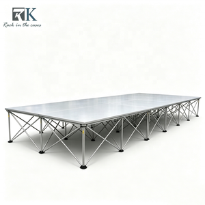Wedding Stage Platform Portable Smart Stage Aluminum Stage Platform with Aluminum Riser for Party Events - Product Image 1