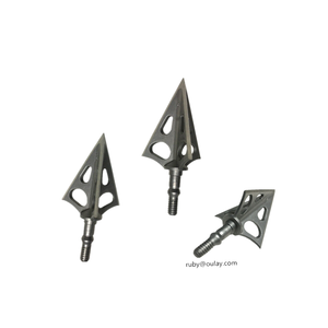 オールステンレス鋼構造X5アーチェリーハンティングストロングキーンブロードヘッドHRC38-40ブロードヘッドフライト - Product Image 2