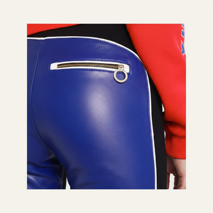 Collants de gymnastique personnalisés en vrac bon marché Leggings de sport en cuir de mouton véritable collants de yoga respirants à taille croisée pour femmes en vrac - Product Image 1