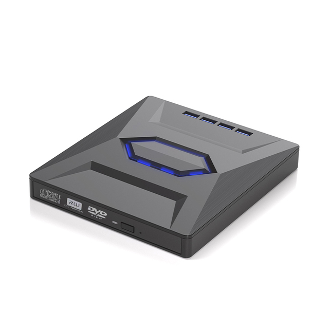 USB3.0 Multifunctional External Blu-ray Burner Mobile DVD Burner with HD BD Drive Blu-ray Drive Interface