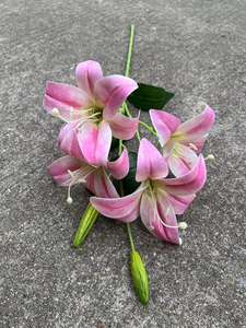 ดอกไม้ประดิษฐ์ดอกลิลลี่ดอกทิวลิปใหม่สำหรับการจัดงานแต่งงานใน2023 - Product Image 2