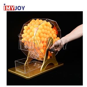 Mini machine de jeu de loterie à tirage de boules à jouer à la main - Product Image 1