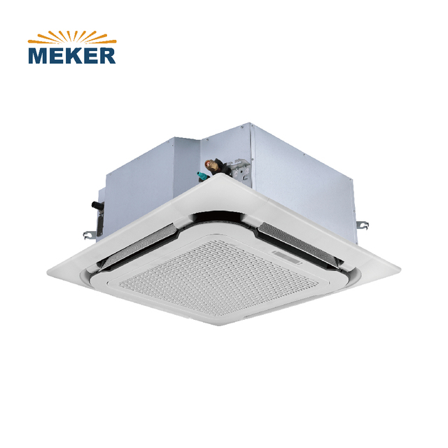 MEKER 48000 BTU 4-Ton Ceiling Cassette R410A Inverter Air Conditioner with Cooling & Heating for Hotel Use
