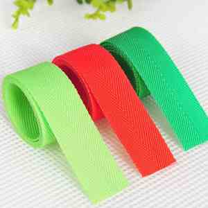 Factory Custom 3.5mm PP New Texture Colorful <b>Webbing</b> for Tailoring Materials and Accessories - Product Image 2