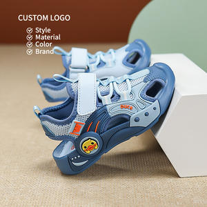 2025 नए ग्रीष्मकालीन लड़कों के सैंडल बाओटू आकस्मिक खेल और कैन्यनिंग जूते बच्चों के समुद्र तट के जूते - Product Image 2