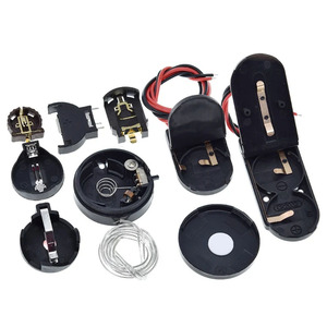 <span class=keywords><strong>CR2032</strong></span> CR2025 CR1220 Couvercle de boîtier de support de prise de pile bouton bouton avec interrupteur marche-arrêt Boîte de rangement de batterie 3V <span class=keywords><strong>6V</strong></span> - Product Image 6