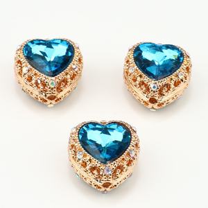 Venta al por mayor estilos diversificados cuentas de lujo Diy pulsera de metal personalizado cuentas sueltas accesorios de joyería - Product Image 6