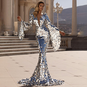 Verified Supplier Evening Dresses Spain Luxury Bling Bling Pearl Design |  Alibaba.com