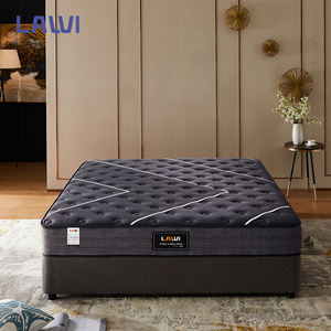 Matelas en mousse à ressorts moderne de luxe à prix d'usine pas cher LAWI, matelas king size - Product Image 2