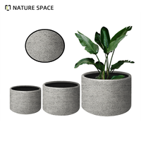 Pot Bunga Fiberglass Minimalis Ramah Lingkungan Berbagai Ukuran untuk Luar & Dalam Ruangan, Grosir Pabrik, Pot Tanaman untuk Rumah & Taman