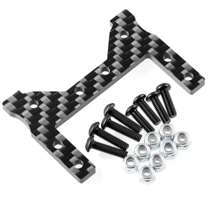 Pièces de voiture RC : Support de servo en fibre de carbone sur axe (SOA) pour 1/10 Element RC <span class=keywords><strong>Enduro</strong></span> Ecto Gatekeeper <span class=keywords><strong>Crawler</strong></span> – Pièces de mise à niveau - Product Image 3