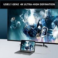 Cable de Datos de Carga Rápida USB Tipo-C de 1M PD60W 3A con Carcasa de Aleación de Aluminio, Blindaje de Lámina y Cubierta de Nailon Trenzado para Teléfonos Móviles