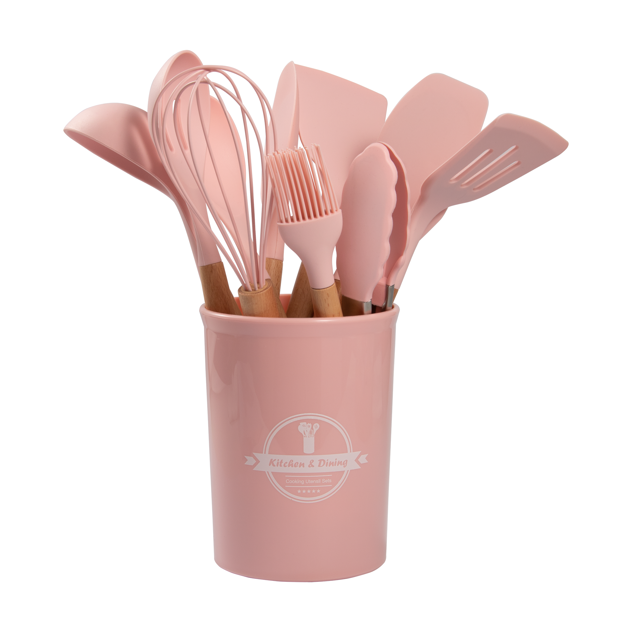 Set rosa da 12 pezzi