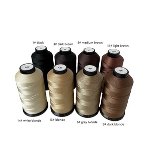 <span class=keywords><strong>Fil</strong></span> à coudre professionnel en nylon collé <span class=keywords><strong>pour</strong></span> extensions capillaires, tissage de perruques et outils de salon de beauté – Personnalisation disponible - Product Image 3