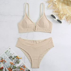 Vente en gros de bikinis brésiliens, maillots de bain à fleurs, ensemble de bikinis deux pièces, maillots de bain pour femmes - Product Image 6