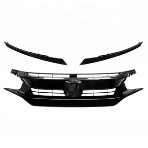 ตะแกรงกระจังหน้ารถยนต์คุณภาพสูง JJQ รุ่น OEM 71121-TET-H01 สำหรับรถยนต์ฮอนด้า ซีวิค ปี 2016-2017 - Product Image 2