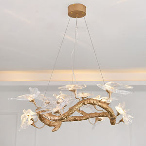 Arte moderna stile minimalista su misura in alluminio vetro LED lampadario creativo Flying <span class=keywords><strong>rondine</strong></span> Design ciondolo luce 360 fascio - Product Image 1