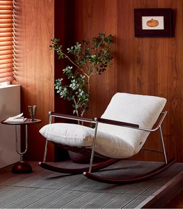Fauteuil inclinable à bascule moderne de luxe pour salon, canapé-lit confortable pour adultes, meubles de patio, hôtel, imperméable, ergonomique - Product Image 3