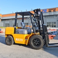 Forklift Diesel Model 4 Ton 4.5 Ton dengan Tiang 2 Tahap Standar 3m Mesin Xinchai Isuzu Garansi 1 Tahun Transmisi Otomatis