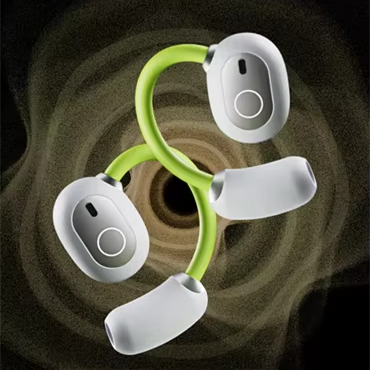 Sports BT 5.4 OWS Ear Hook Earbuds Open Ear Wireless Headphones Sweat Proof Running Workout Gym Music Comfortable Fit