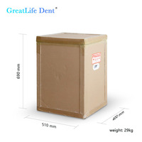 Greatlife Dent Ce Approved Unidades Odontologicas Mobile Dental Equipment Mobile Unit Portable Dental with Air Compressor